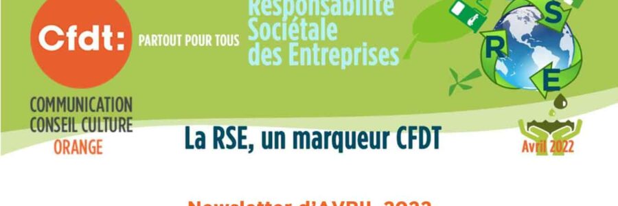 La RSE, un marqueur CFDT