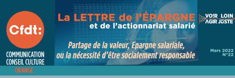 La lettre de l’épargne et de l’actionnariat salarié