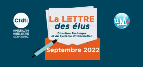 Lettre des élus DTSI Septembre 2022
