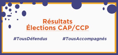 Résultats élections CAP/CCP 2022