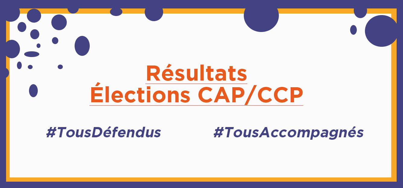 Résultats élections CAP/CCP 2022 CFDT Orange
