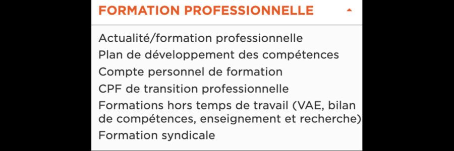 Retrouver toute l’actualité sur la formation professionnelle