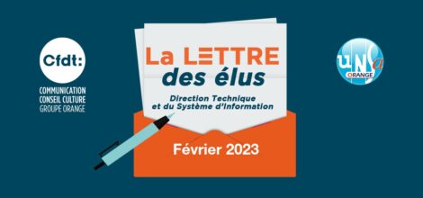 La lettre des élus DTSI Orange