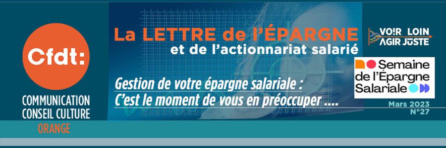 La lettre de l’épargne et de l’actionnariat salarié N°27