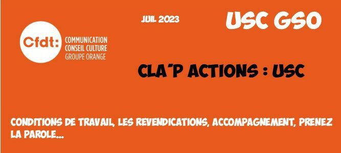 CLA’P Actions :USC GSO