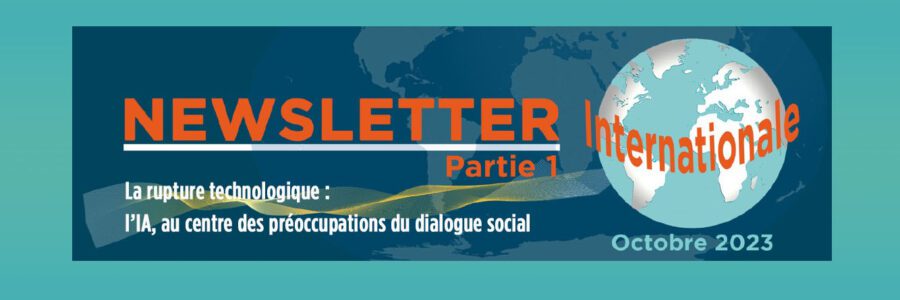 La rupture technologique : l’IA, au centre des préoccupations du dialogue social