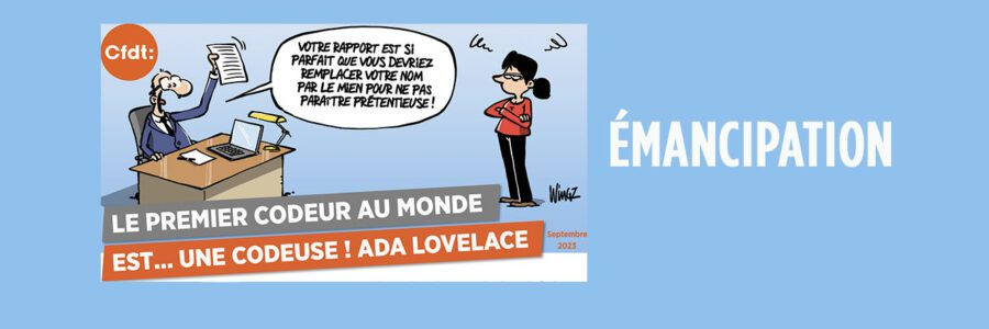 LE PREMIER CODEUR AU MONDE EST… UNE CODEUSE ! ADA LOVELACE