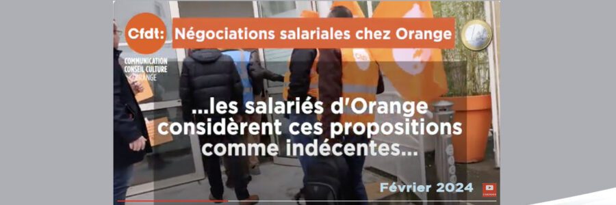 Négociation salariale 2024 chez Orange