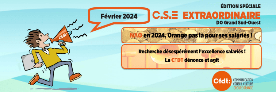 CSE EXTRAORDINAIRE 20/02/2024
