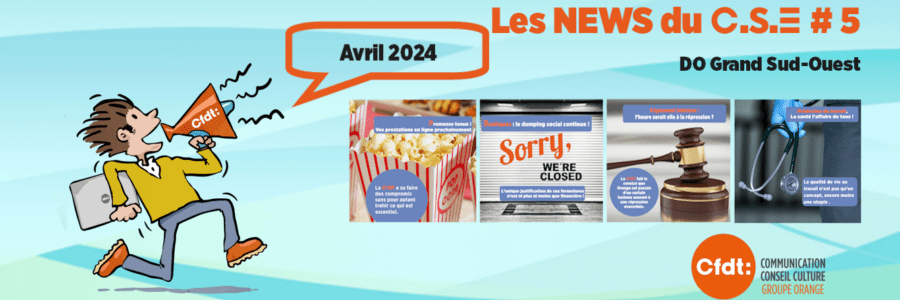 Les NEWS DU CSE #5