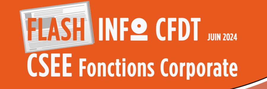 FLASH INFO /CSEE Fonctions Corporate
