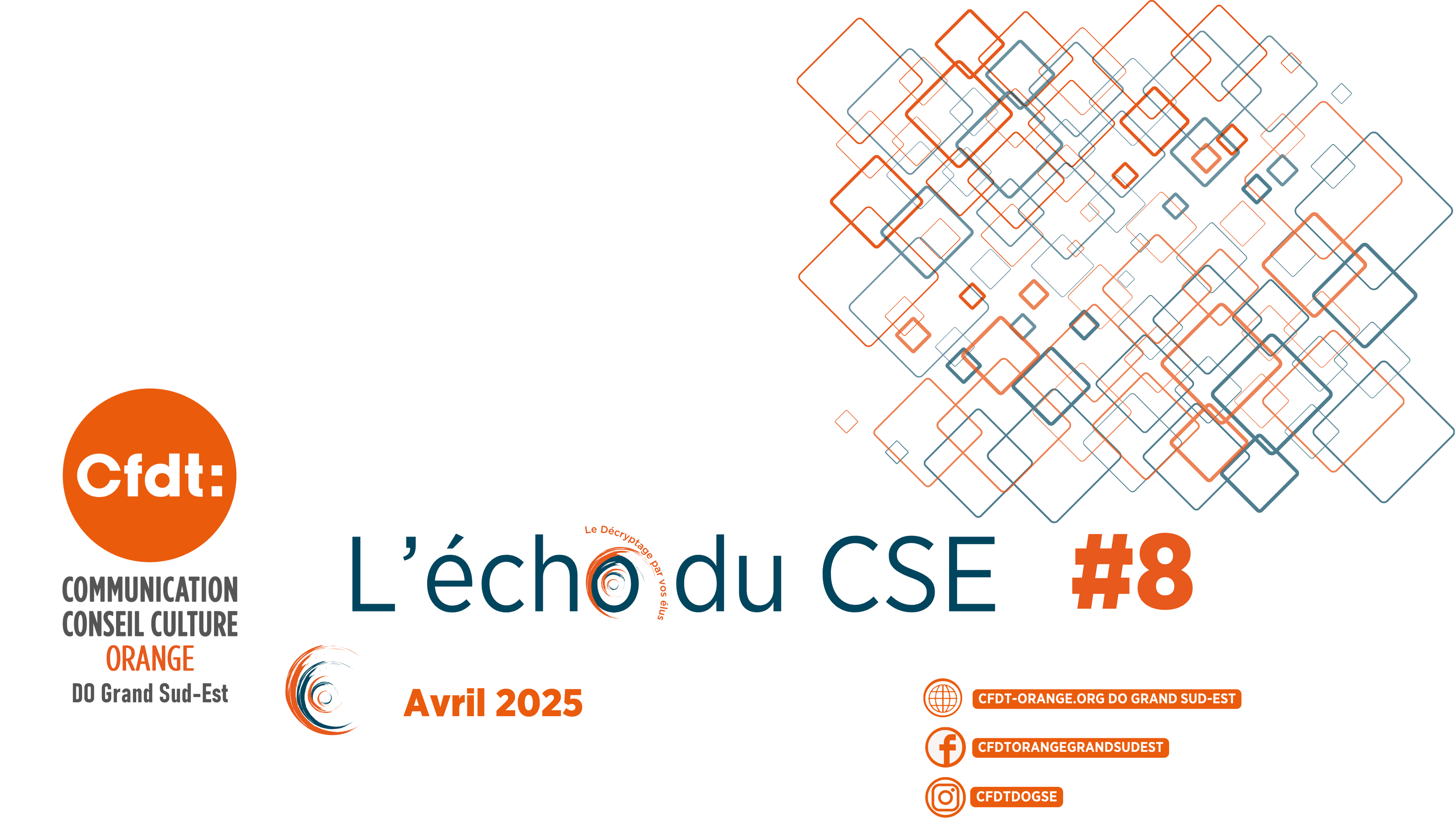 L’ECHO DU CSE 8 DO Grand Sud Est