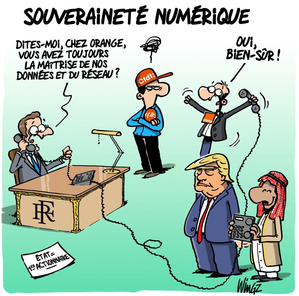 SOUVERAINETÉ NUMÉRIQUE CHEZ ORANGE
UN GIGA DÉFI À RELEVER !
