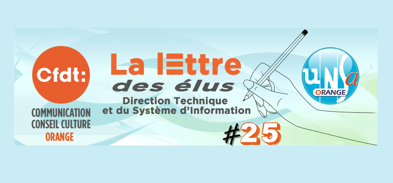 Lettre des élus DTSI n°25