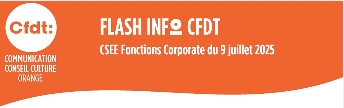 FLASH INFO /CSEE Fonctions Corporate