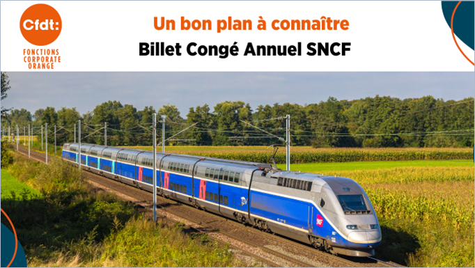 Billet Congé Annuel SNCF