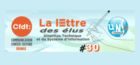 La lettre des élus DTSI – N°30