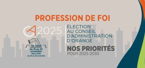 CONSEIL D’ADMINISTRATION D’ORANGE : Élection 2025 des représentants des membres du personnel du Groupe Orange