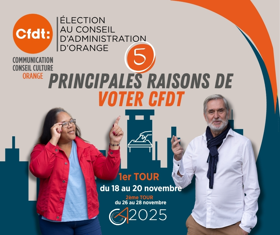 ÉLECTION AU CONSEIL D’ADMINISTRATION D’ORANGE 2025