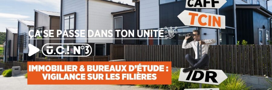 IMMOBILIER & BUREAUX D’ÉTUDES :VIGILANCE SUR LES FILIÈRES