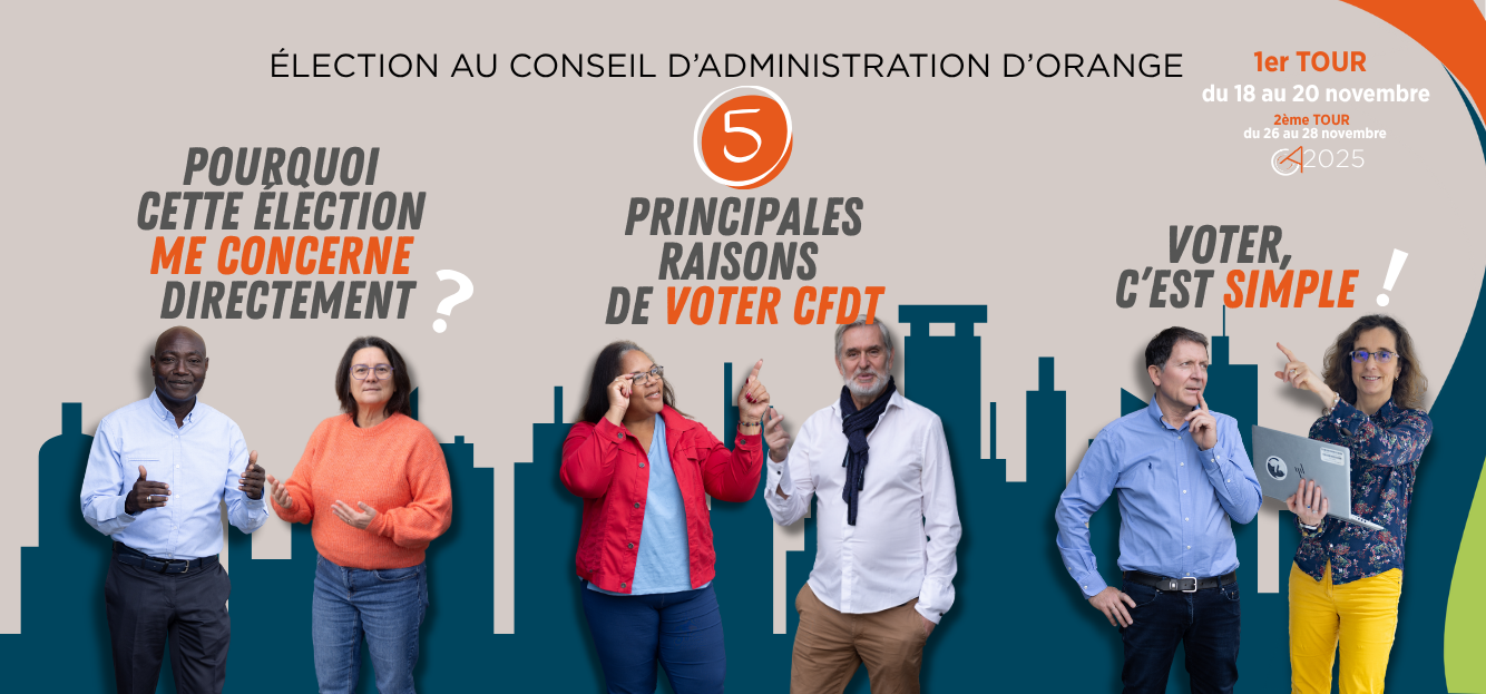 ÉLECTION AU CONSEIL D’ADMINISTRATION D’ORANGE
