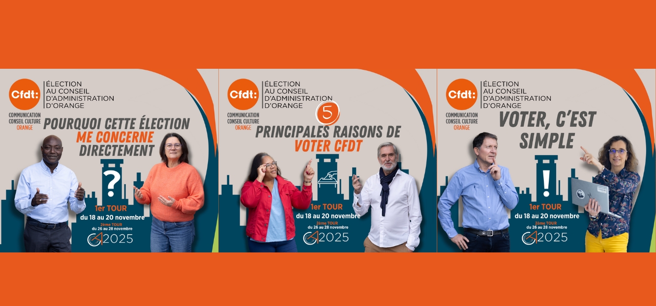 ÉLECTION AU CONSEIL D’ADMINISTRATION D’ORANGE 2025