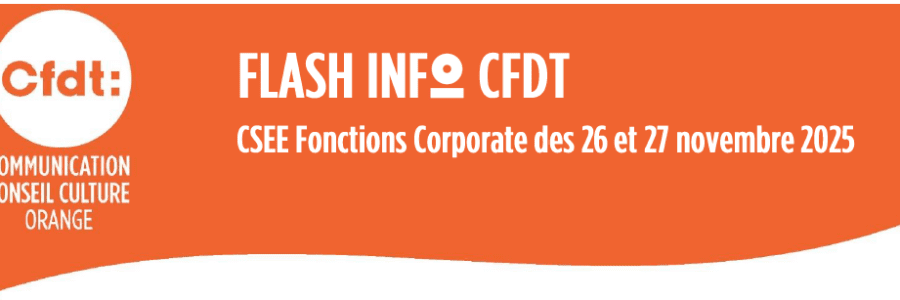 FLASH INFO /CSEE Fonctions Corporate
