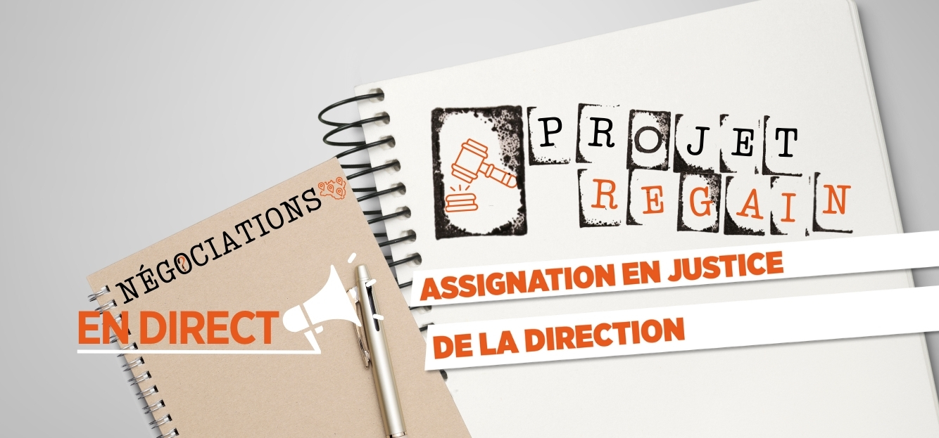 Assignation en justice de la direction regain Orange