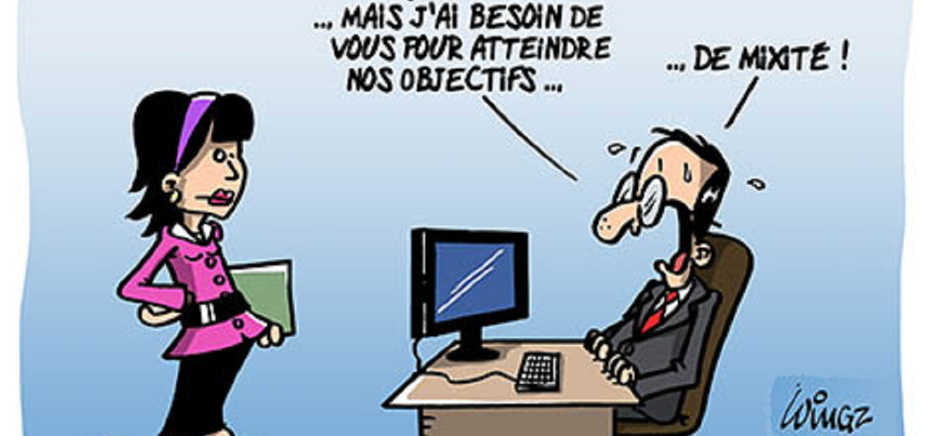Mais j'ai besoin de vous pour atteindre mes objectifs de mixité !