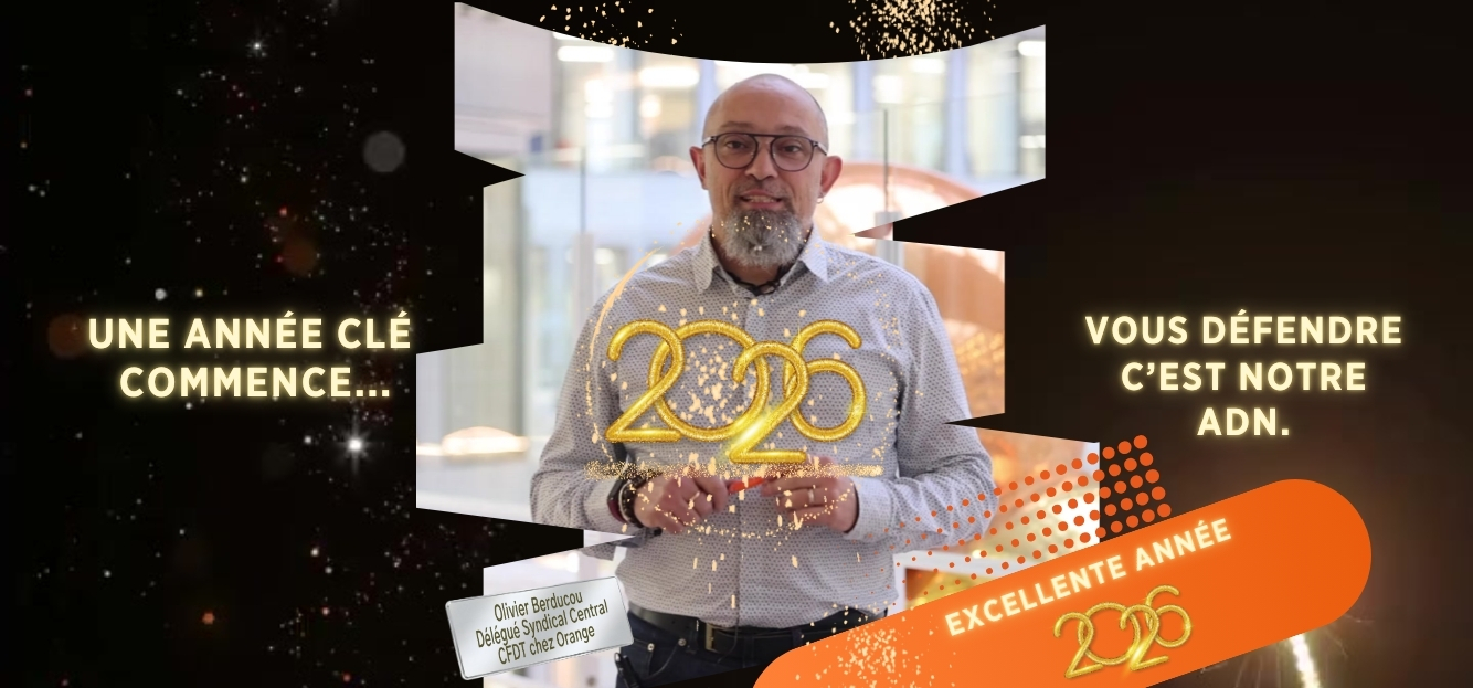 5 Janv. - Excellente année 2026. Cette année s’annonce intense, riche et tournée vers la défense de vos intérêts. Vous défendre fait partie de notre ADN.