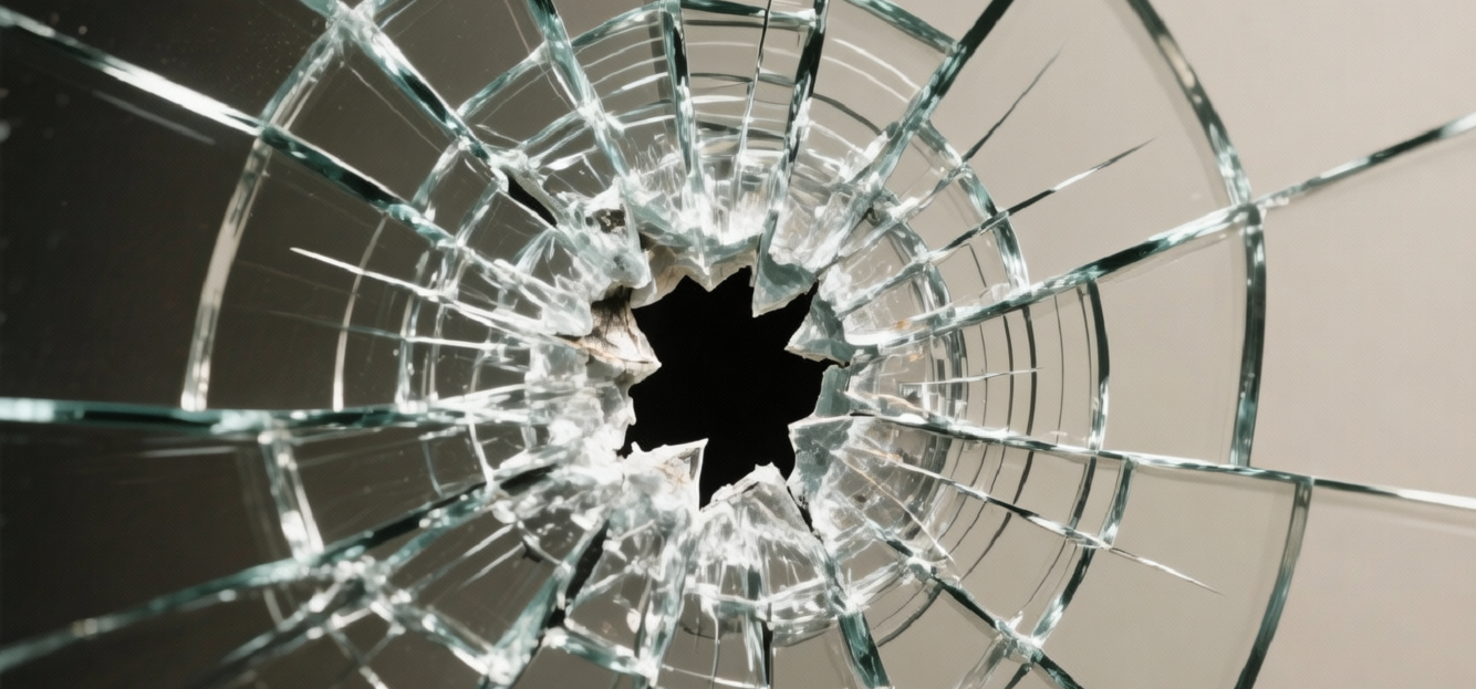 Vitre brisée