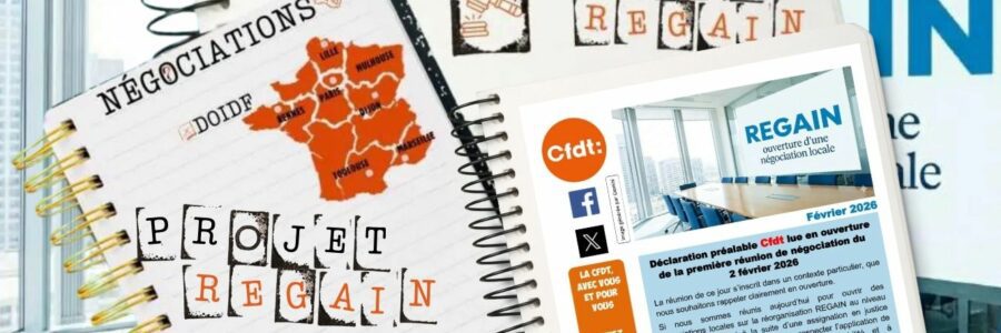 REGAIN : ouverture d&rsquo;une négociation locale