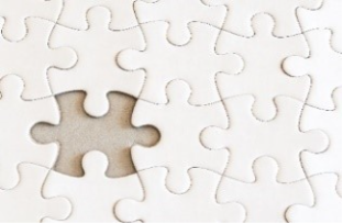 puzzle avec une pièce manquante