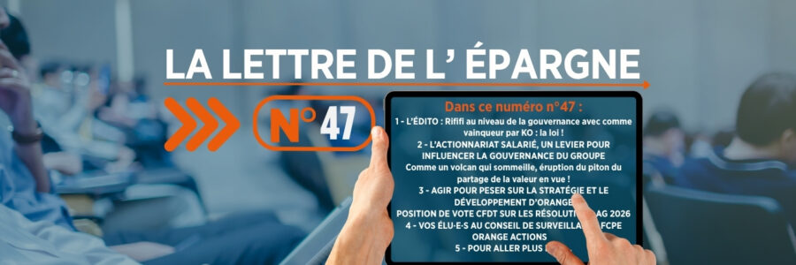 LA LETTRE DE L&rsquo;ÉPARGNE N°47